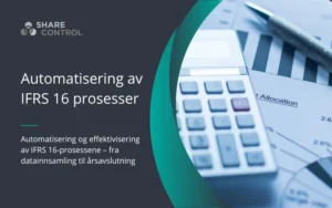 Automatisering IFRS 16 prosesser Hvordan gjøre det med programvare 