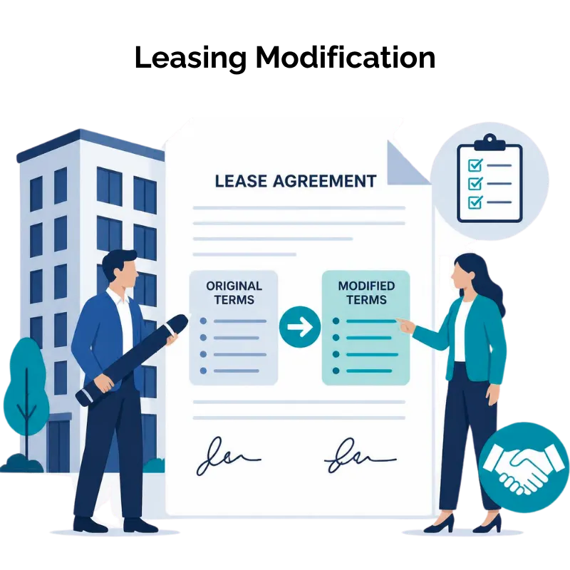 Leasing Modification Leasing Modification