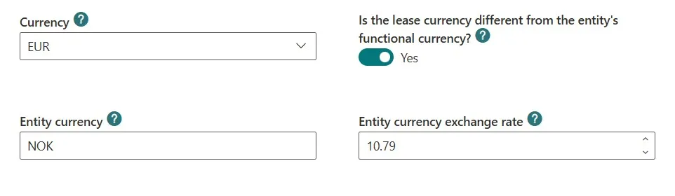 Setting entity currency in ShareControl IFRS 16 Setting entity currency in ShareControl IFRS 16